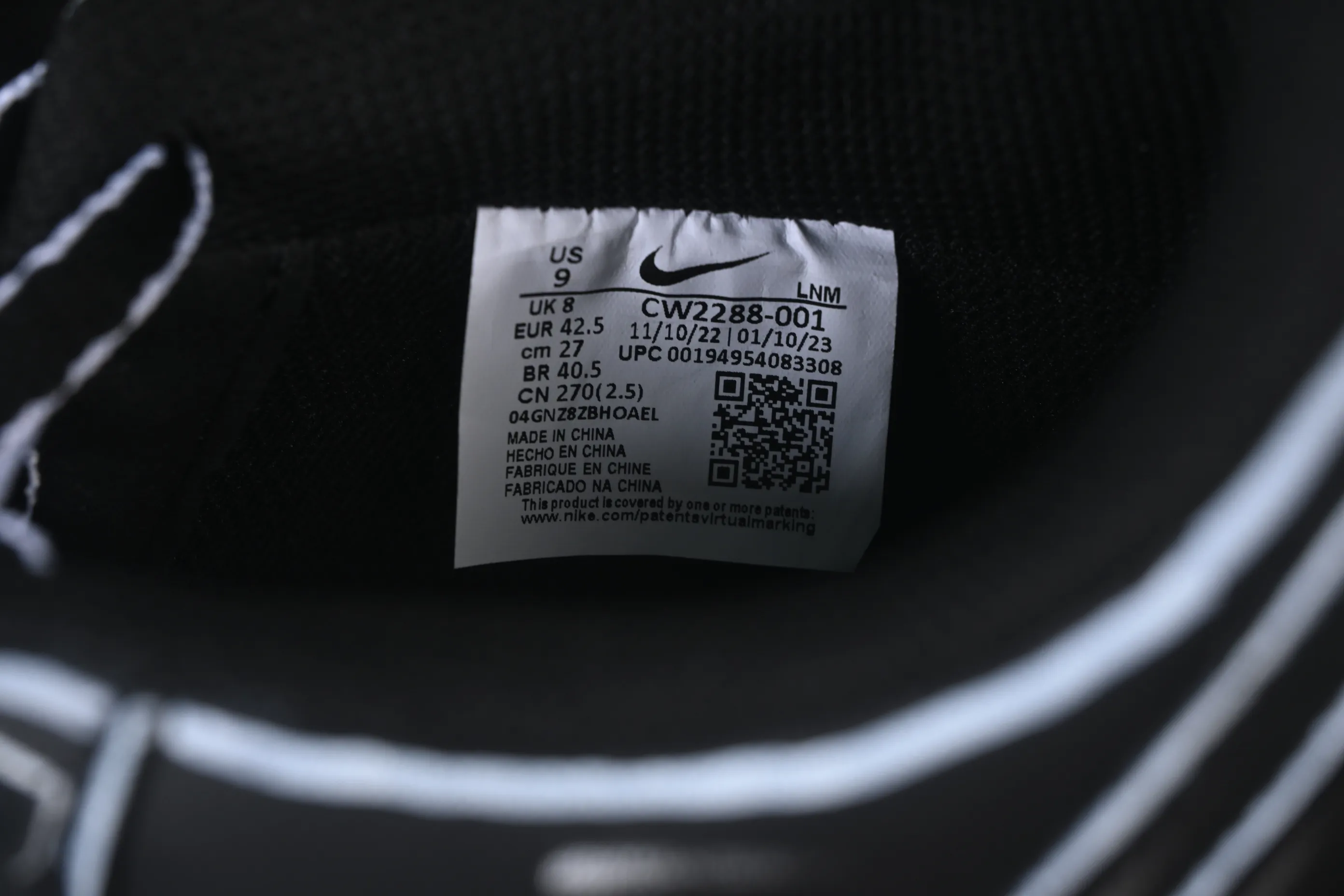 All categories Nk Air Force 1 Air Force series Nk Air Force 1 Low Air Force low-top Nike Air Force 1'07 Low Air Force 1 low-top casual sneakers CW2288-001